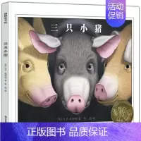 [正版]三只小猪绘本 精装硬壳 耕林童书馆 美国凯迪克金奖 3/4/5/6岁亲子共读睡前故事绘本卡通图画书童话故事书