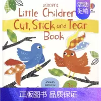 剪纸撕纸活动书 [正版]Usborne Activity Books Stickers 尤斯伯恩益智游戏活动贴纸书 科普