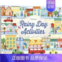 雨天益智游戏 [正版]Usborne Activity Books Stickers 尤斯伯恩益智游戏活动贴纸书 科普百