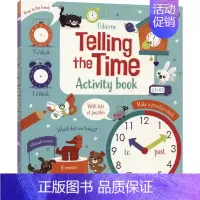 时间认知活动书 [正版]Usborne Activity Books Stickers 尤斯伯恩益智游戏活动贴纸书 科普