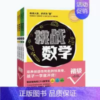 挑战数学·初级[全4册]-大班及一二年年级 小学通用 [正版]赠视频 挑战数学初级中级高级共14册 幼小衔接儿童启蒙举一