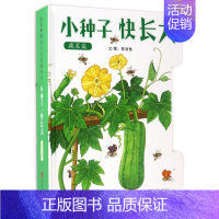 蔬菜篇 [正版]小种子快长大(蔬菜篇)精装 0-1-2-3周岁婴幼儿童启蒙早教水果认知图画书籍 宝宝益智翻翻拉拉书 亲子