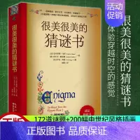 [正版]很美很美的猜谜书 儿童益智游戏书籍 提高孩子的逻辑思维能力 对联歇后语酒令笑话 172道谜题200幅中世纪风格插