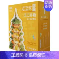 天工开物(1阶29/36/44片) [正版]北斗知识拼图天工开物大河文明大唐盛世 3-6岁儿童益智玩具拼图 小学生历史启