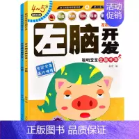 [正版]全2册左右脑全脑开发4-5岁幼儿书籍3-4-5-6岁宝宝益智左右脑多元开发全脑逻辑创造性思维训练儿童专注力训练游