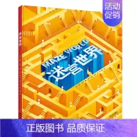 [正版]书店 迷宫世界 保罗·维尔 儿童益智迷宫游戏书 逻辑思维左右脑开发 培养孩子的三维立体概念 训练孩子的注意力 图
