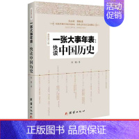 [正版]一张大事年表 快读中国历史 附拉开式大事年表时间轴历史知识小贴士中国历史普及读物重大事件风云人物历史知识读物历史