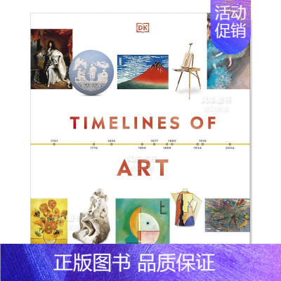 [正版]预 售艺术年表 Timelines of Art英文艺术总论历史理论评论DK DK