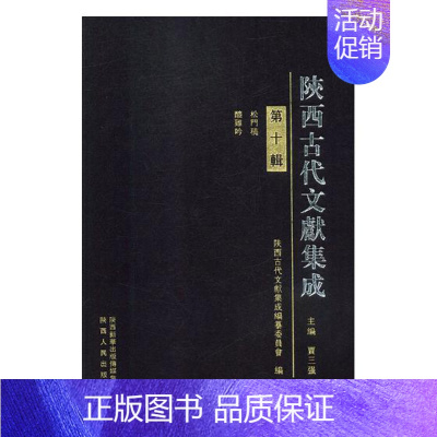 [正版]陕西古代文献集成第十辑 贾三强 地方史志 书籍