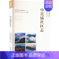 [正版]中岳庙社区志 郑州市地方史志办公室 编 中国水利水电出版社