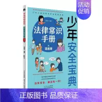 法律常识手册 [正版]少年安全宝典全4册漫画版应急救护手册网络安全法律常识反学生欺凌手册为孩子健康成长保驾护航的秘籍北京