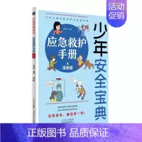 应急救护手册 [正版]少年安全宝典全4册漫画版应急救护手册网络安全法律常识反学生欺凌手册为孩子健康成长保驾护航的秘籍北京