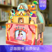童话故事城堡书-《白雪公主》 [正版]好玩有趣的城堡书三只小猪绘本0到1一2-3岁宝宝启蒙认知婴幼儿早教公主童话故事儿童