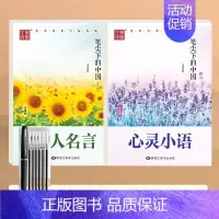 楷书-[名人名言+心灵小语/2本装] 送练字7件套 [正版]楷书字帖练字成年大学生正楷字帖行书行楷女生字体大气漂亮高中初