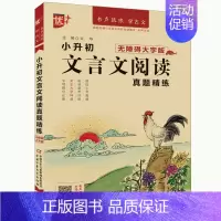 [大字版小升初]文言文阅读真题精炼 小学通用 [正版]优++ 小学生必背文言文 修订版 全解一本 二三四五六年级文言文启