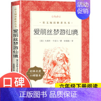 [六年级下]爱丽丝梦游仙境 [正版]爱的教育原著六年级上册必课外阅读书籍 人民文学出版社 三四五六年级上下册快乐读书吧完