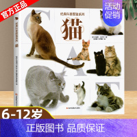 科普图鉴系列—猫 [正版]经典科普图鉴系列全6册猫狗恐龙鲨鱼飞机机械百科绘本6-12岁小学生三四五年级课外阅读书了解自然