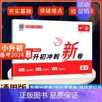 语文[2024新版 含真题] 小学升初中 [正版]2024新版小升初冲刺新卷语文数学英语人教版名校冲刺六年级毕业升学总复