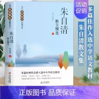 [8]朱自清散文精选 [正版]当代名家散文集全套9册丁丽梅朱自清冰心季羡林汪曾祺老舍宗璞巴金冯骥才经典作品散文精作品全集