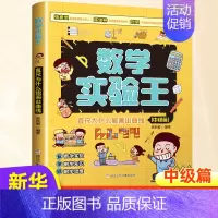 直尺为什么能画出曲线[中级篇] [正版]数学实验王时间怎么能称出来全3册趣味科学推理想象思维训练游戏书一二三四五六年级小