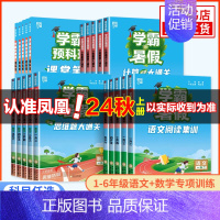 计算大通关-人教版 小学二年级 [正版]2024秋小学学霸学霸暑假衔接小学生暑假作业本一升二升三升四升五六语文阅读集训预