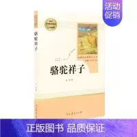 [七年级下册]骆驼祥子 [正版]人教版初中名著阅读 儒林外史简爱骆驼祥子海底两万里朝花夕拾西游记艾青诗选水浒传初中七八九