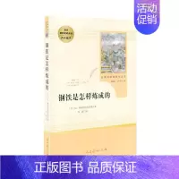 [八年级下册]钢铁是怎样炼成的 [正版]人教版初中名著阅读 儒林外史简爱骆驼祥子海底两万里朝花夕拾西游记艾青诗选水浒传初