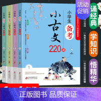 [正版]小学生备考小古文220课 全4册 1-6年级文言文入门启蒙 小学生小古文100课走进小古文阅读与训练 刘敬余著