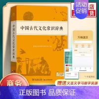 中国古代文化常识辞典 [正版]中国古代文化常识辞典 古汉语常用字字典第6版古代汉语词典第2版 中小学生传统文化知识国学字