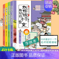 [正版]何捷老师的书赠11节视频课程+阅读手账本+随机签名卡太好玩了!我们的小古文漫画图解走进中小学生小古文言文阅读训练