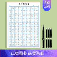 楷书常用3000字[送1钢笔6墨囊] [正版]楷书练字帖成人钢笔硬笔书法练字本控笔训练字帖笔画笔顺成年男女生入门小学生大