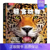 掠食动物 [正版]趣味科普3D立体翻翻书掠食动物揭秘动物生存法则机关互动3-6-10岁儿童动物世界科普百科全书小学生课外