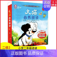 [正版]大猫自然拼读二级2适合小学二年级读物5册阅读指导1册拼读卡片1套MP3光盘1张点读版小学生英语课外阅读书少儿英语