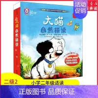 [正版]大猫自然拼读二级2适合小学二年级读物5册阅读指导1册拼读卡片1套MP3光盘1张点读版小学生英语课外阅读书少儿英语
