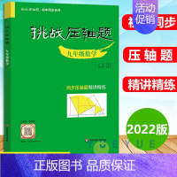 九年级数学 初中通用 [正版]挑战压轴题中考七八九年级初一二三上下册同步压轴题练习册基础知识大全举一反三初中789压轴题