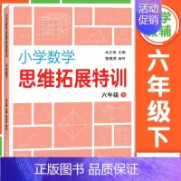 小学数学思维拓展特训 6年级下册 小学通用 [正版]小学数学思维拓展特训 一二三四五六年级上下册 小学思维培养训练练习题