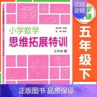 小学数学思维拓展特训 5年级下册 小学通用 [正版]小学数学思维拓展特训 一二三四五六年级上下册 小学思维培养训练练习题