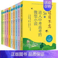 过目不忘系列:套装 [正版]过目不忘50则进入中考高考的微型小说 全十册汇编进入各地中高考题库微型小说合集初高中学生备考