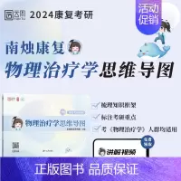 南烛康复考研物理治疗学思维导图 [正版]店2024南烛康复考研物理治疗学思维导图 运动康复 康复医学与理疗学医学技术运动