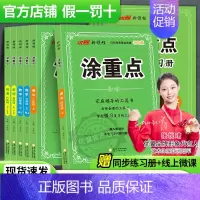 涂重点英语[PEP人教版] 五年级下 [正版]2024新版新领程涂重点语文数学英语一二三年级四年级五年级六年级上册下册预
