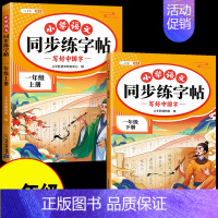 [上册+下册]语文同步练字帖 二年级下 [正版]2024新版一年级二年级上册语文同步练字帖三四五六年级二类字帖练字人教版