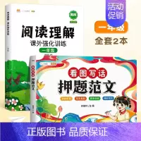 [拓展阅读]押题范文+阅读理解考场真题 小学一年级 [正版]看图写话押题范文大全一年级二年级上下册专项训练 小学生幼小衔