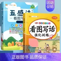 [方法+练习]看图写话+看图写话强化训练 小学二年级 [正版]斗半匠五感法看图写话写作文一年级二年级上册下册写作技巧方法