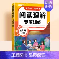 [热卖单本]阅读理解(课内+课外) [正版]2024年新版五年级上册阅读理解专项训练书人教版小学5年级语文阅读理解公式法