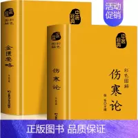 [正版]2册 伤寒论张仲景 金匮要略原版 彩色图解方药实例精讲 常见病诊断与用药 中医名著伤寒杂病论白话文中草药抓配方剂
