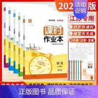 英语 (译林-江苏版) 七年级上 [正版]江苏版2024秋课时作业本七年级上册下册语文数学英语人教苏科译林版历史政治 初