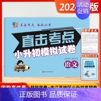 语文 小学升初中 [正版]2024新版超能学典江苏省小学毕业升学考试小升初模拟真题试卷小考总复习直击考点语文数学英语六年