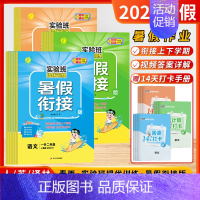 语文+数学+英语[3本-江苏适用] 三升四 [正版]江苏版2024新版实验班暑假衔接一升二升三升四升五升六年级暑假作业提