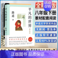 平凡的世界+苏菲的世界 [正版]苏菲的世界平凡的世界初中初二2八8年级下册阅读统编语文课外阅读书目名著阅读课程化丛书