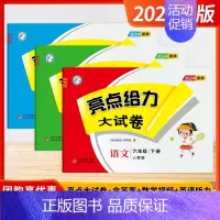 [2024春-大试卷]语文+数学+英语 6下3本 江苏版 小学六年级 [正版]2024秋季新版小学亮点给力大试卷提优课时